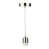 Dar Ceiling Pendant Lamp Holder - Satin Chrome