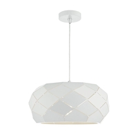 Dar Coby Ceiling Pendant Light - White