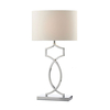 Dar Donovan Table Lamp - Polished Chrome