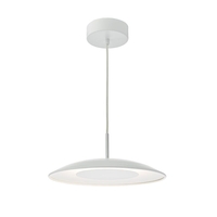 Dar Enoch LED Ceiling Pendant Light - White