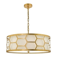 Dar Epstein Ceiling Pendant Light - Gold