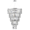 Dar Escala Chandelier - Crystal