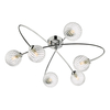 Dar Etta 6 Light Semi Flush - Polished Chrome