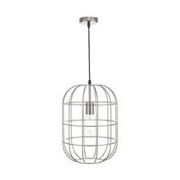 Dar Eudora Ceiling Pendant Light - Nickel