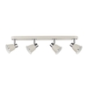 Dar Fry 4 Light Spotlight Plate - Cream