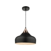 Dar Gaucho Ceiling Pendant Light - Black & Copper