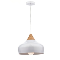 Dar Gaucho Ceiling Pendant Light - White