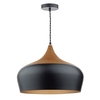 Dar Gaucho Large Ceiling Pendant Light - Matt Black