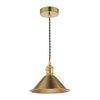 Dar Hadano Ceiling Pendant Light - Brass