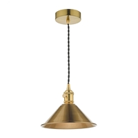 Dar Hadano Ceiling Pendant Light - Brass