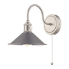 Dar Hadano Wall Light - Antique Chrome