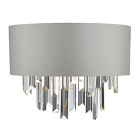 Dar Halle Wall Light - Grey