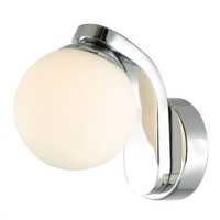 Dar Iker LED Wall Light - Polished Chrome