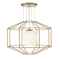 Dar Izmir Ceiling Pendant Light - Old Gold