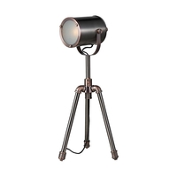 Dar Jake Table Lamp - Antique Silver
