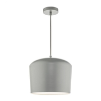 Dar Leno Ceiling Pendant Light - Matt Grey