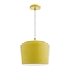 Dar Leno Ceiling Pendant Light - Satin Yellow
