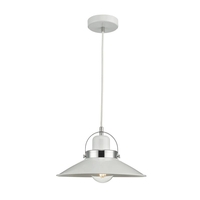 Dar Liden Ceiling Pendant Light - White