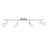 Dar Loft 4 Light Spotlight Bar - White