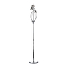 Dar Luther Floor Lamp - Polished Chrome