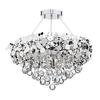 Dar Luxor Ceiling Pendant Light - Chrome
