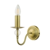 Dar Lyzette Wall Light - Aged Brass