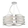 Dar Mizella Ceiling Pendant Light - Polished Chrome