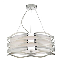 Dar Mizella Ceiling Pendant Light - Polished Chrome