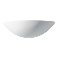 Dar Radius Ceramic Wall Light - White