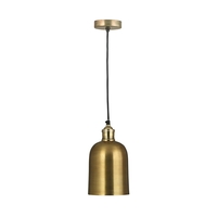 Dar Rodrigo Ceiling Pendant Light - Brass