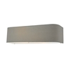Dar Ronda Flush Wall Light - Grey