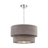 Dar Suvan Easy Fit Ceiling Pendant Shade - Mink