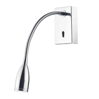 Dar Tadley LED Reading Light - Polished Chrome