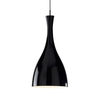 Dar Tone Glass Ceiling Pendant Light - Black