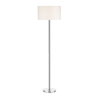 Dar Tuscan Polished Chrome Floor Lamp - Base Only
