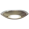 Dar Via Glass Wall Light - Antique Brass