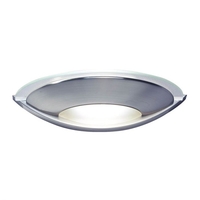 Dar Via Wall Light - Satin Chrome