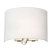 Dar Wetzlar Wall Light with LED Reading Light - Polished Chrome