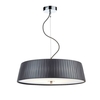 Dar Wheel 3 Light Ceiling Pendant Light - Grey