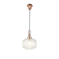 Dom Ceiling Pendant Light - Matt Black