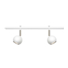 Dome 2 Light Expand Track Light - 500mm - White