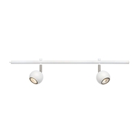 Dome 2 Light Expand Track Light - 700mm - White