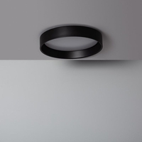 Edit 20W CCT Selectable LED Flush Ceiling Light - Black