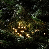 Edit 26.92M Warm White LED Multi-Function String Lights - Green Cable - 360 Lights