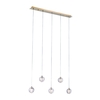 Edit Air 5 Light LED Ceiling Bar Pendant - Gold