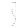 Edit Air 9 Light LED Cascade Ceiling Pendant - Chrome