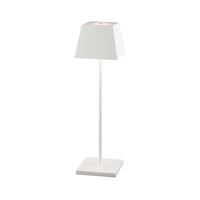 Edit Alfresco Outdoor Rechargeable LED Table Lamp - White