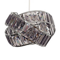 Edit Allure Easy Fit Ceiling Pendant Shade - Smoked