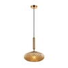 Edit Anita Glass Ceiling Pendant Light - Amber