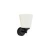 Edit Bali Bathroom Wall Light - Black & White